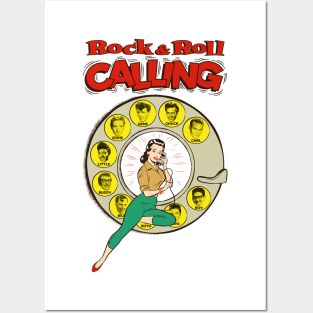 Rock&Roll Calling Posters and Art